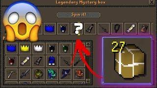 Crazy Legendary MYSTERY BOX OPENING + GIVEAWAY? - RuneWild RSPS