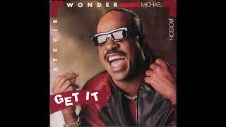 Stevie Wonder and Michael Jackson - Get It 1987 full 12 Maxi-Single