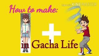How to Make Nate Adams and Katie Forester in Gacha Life