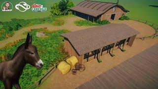 Building A Donkey and Alpaca Petting Sanctuary In Planet Zoo  Farmville Petting Zoo Part 5 