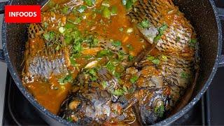 Fish Stew Recipe  How to Make Fish Stew  How to Cook Tilapia Fish  Infoods