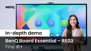 Demo BenQ Board Essential – RE03  Fine IR+  BenQ Education