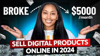 From $0 to $5000Month in 60 Days REALISTIC Guide to Selling Digital Products Online in 2024