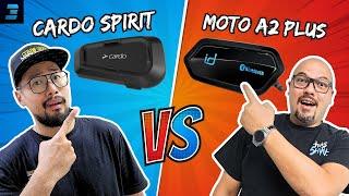 Cardo Spirit VS Moto A2 Plus The Best Budget Motorcycle Bluetooth Intercom?
