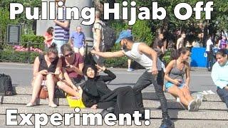 PULLING HIJAB OFF EXPERIMENT