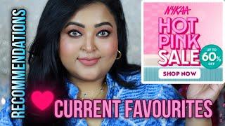NYKAA HOT PINK SALE 2024 RECOMMENDATIONS Current Favourites DRGSTORE & HIGHEND Review & Swatches