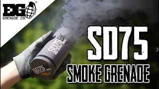 SD75 - Black Smoke Grenade - Smoke Bomb - Smoke Effect