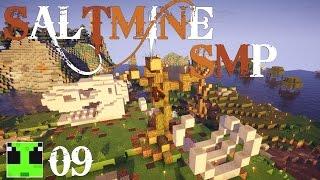 SaltMine  Minecraft Survival  Ep09  Dino Graveyard