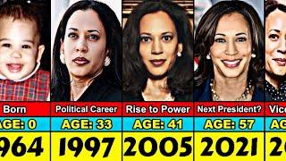 Kamala Harris Transformation From 0 to 60 Year Old