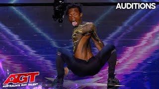 Contortionists NIGHTMARE Inducing Audition  Australias Got Talent 2022
