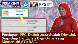  Persiapan PPG Daljab 2024 Kemendikbud. Siap-Siap bagi guru yang memenuhi syarat untuk Ikut PPG.