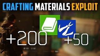 The Division  Fast Crafting Materials Exploit Tutorial Still Working