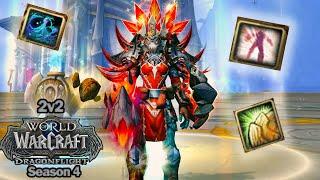 RESTO SHAMAN PVP 2v2 ARENA WoW Dragonflight SEASON 4 Patch 10.2.7  