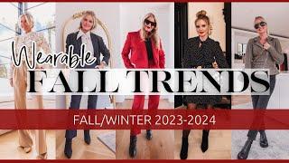 A MUST Watch - The TOP 5 Fashion Trends for Fall Winter That You Will *Actually* Wear 2023 & 2024