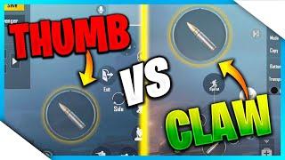 STOP PLAYING 4 FINGER CLAW IMMEDIATELY  THUMB vs CLAW PUBG MOBILE & BGMI