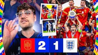 SPANIEN IST DER VERDIENTE SIEGER EURO FINALE 2024 SPANIEN VS ENGLAND STADIONVLOG️