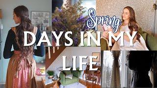 SPRING DAYS IN MY LIFE  homemaking cozy moments book nook