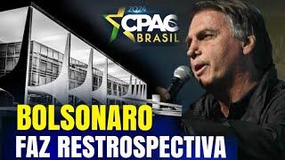 BOLSONARO ACABA DE DISCURSAR NO CPAC 24