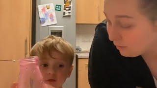 Apologetic toddler instantly realizes his mistake after accidentally swearing  WooGlobe