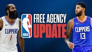 NBA Free Agency Update James Harden agrees to new deal where will Paul George land?  CBS Sports