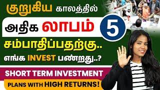 Best Short Term Investments with High Returns  BEST Strategy for Short Term Investing