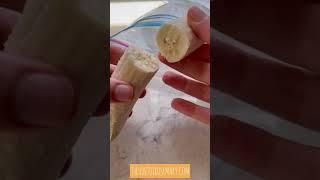 How to freeze bananas for smoothie bowls