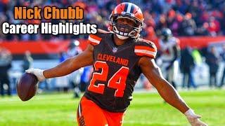 Nick Chubb Nfl Career highlights fright train HD