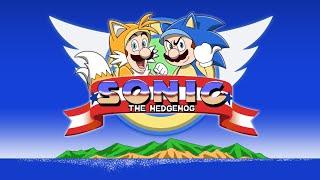 Super Mario and Luigi in Sonic the Hedgehog Animation - GAME SHENANIGANS 