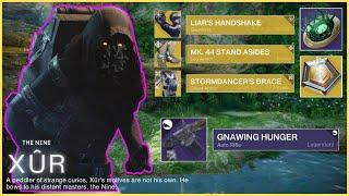 XUR New Location and Good Roll  76 Hunter Build Liars Handshake for sale Destiny 2 The Final Shape