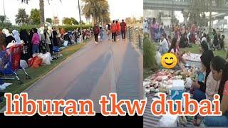 tempat liburan tkw Dubai di hari Jumat