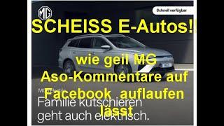 Reaktion von MG Motors auf Aso-Kommentare auf Facebook