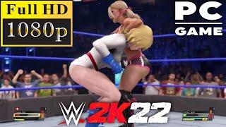 WWE 2K22  POWER GIRL V ALEXA BLISS  Requested 2 Out Of 3 Falls Match 60 FPS PC