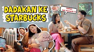 TIBA TIBA KE STARBUCKS CUMA MAU BAHAS INI BERDUA  SERIUS BANGET 