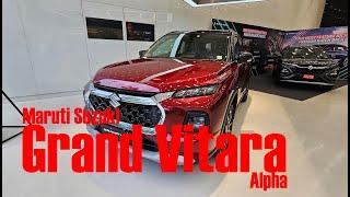 Maruti Suzuki Grand Vitara Alpha Malayalam Review Grand Vitara Alpha Smart HybridPrice #grandvitara