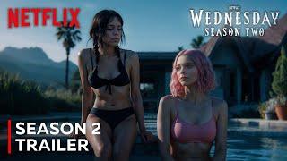 Wednesday Addams  Season 2 Trailer  Netflix 4K