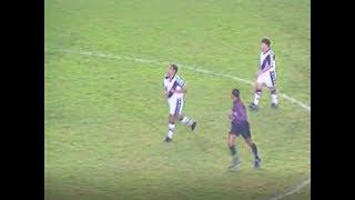 Em 1997 Edmundo bate recorde de gols numa só partida pelo Campeonato Brasileiro