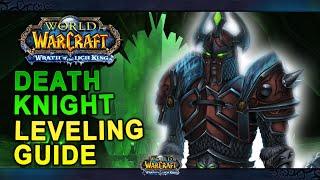 WOTLK Classic Death Knight Leveling Guide Talents Tips & Tricks Rotation Gear