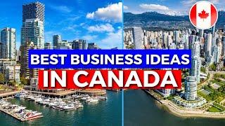 10 best Small business ideas in Canada 2024 - small profitable business ideas in canada.