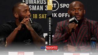 Kamaru Dont let him bully you son  Leon You awake?  UFC 286 Edwards & Usman gets HEATED