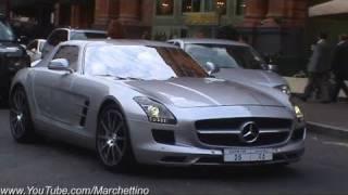 Mercedes SLS AMG Sound Rev and Accelerate