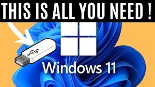 How to Create Windows 11 Bootable USB Drive for all PCs  Easiest way