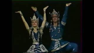 Балет Щелкунчик. Индийские куклы. Агнесса Балиева и Юрий Папко. Большой театр. 1978 год.