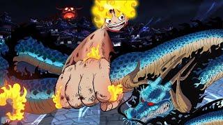 Luffy awakens Hito Hito No Mi and Gear 5 Kaido panics at Joy Boy  One Piece 1044 Fan Anime