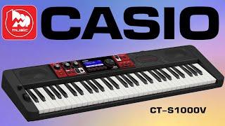 Casio CT-S1000V - синтезатор который поёт Новинка 2022