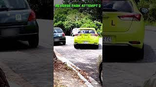 How to Correct Reverse Parallel Park - Too Close or Too Far