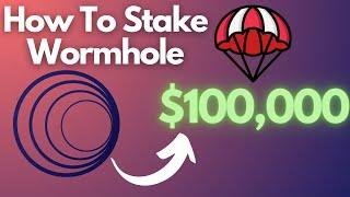How to stake and delegate Wormhole