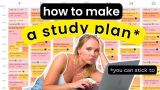 You’re NOT stupid Your Schedules Are.  The Anti-Study Plan Method