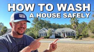 How to Pressure Wash A House Without Damaging It