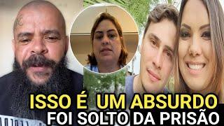 ESPOSO DE HELOISA ROSA MARCUS GRUBERT É  SOLTO Pastor Anderson Silva fica INDIGNADO