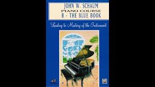 John W. Schaum Piano Course B - The Blue Book Complete